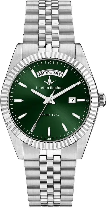 Lucien Rochat Herrenuhr Bienne 39mm R0453124002 - silber