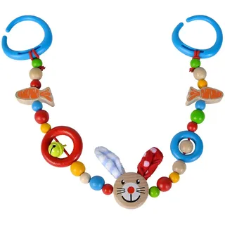 Eichhorn 100017033 - Baby Kinderwagenkette, Holz