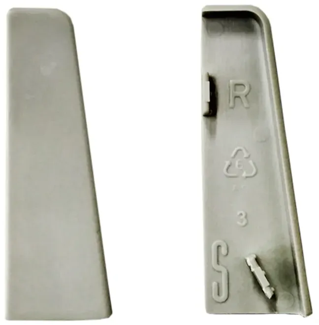 Equipped 1263 Endkappe Grau 58mm