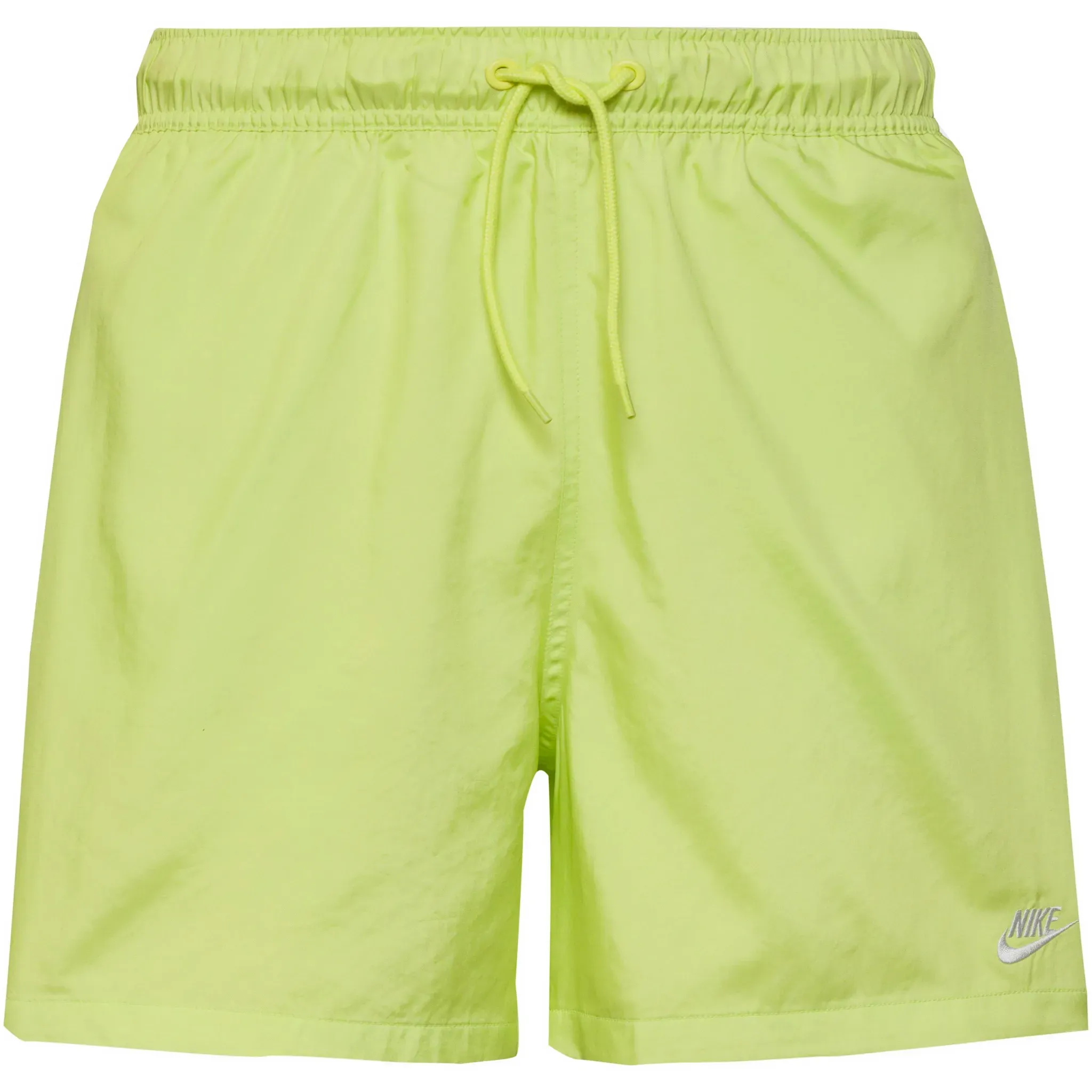 Nike Club Shorts Herren in light lemon twist-white, Größe XL - gelb