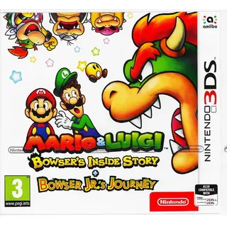 Nintendo Mario & Luigi: Bowser’s Inside Story + Bowser Jr’s Journey - 3DS - RPG - PEGI 3