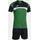 Kurzarm-set Green Black L