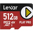 PLAY Pro microSDXC 512GB Express up to R900/W600MB/s (104MB/s with UHS-I)