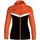 Trainingsjacke mit Kapuze Damen 807 schwarz/neonorange 34