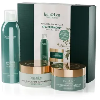 Jean&Len Jean & Len Spa Ceremony Giftbox Rosemary Ginger, hochwertige Geschenkbox 1 St