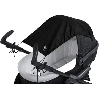 AltaBeBe AL7011-34 Sonnensegel Lifeline mit UV Schutz für Kinderwagen/Buggys, schwarz