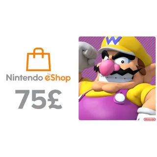 Nintendo eShop Karte 75£