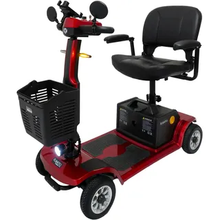 Rolektro Rolektro, E-Quad 6 V.3, Rot, Lithium-Akku, 300 Watt