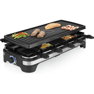 Princess Multifunktions-Raclette XXL 162650, Racletteofen, Schwarz