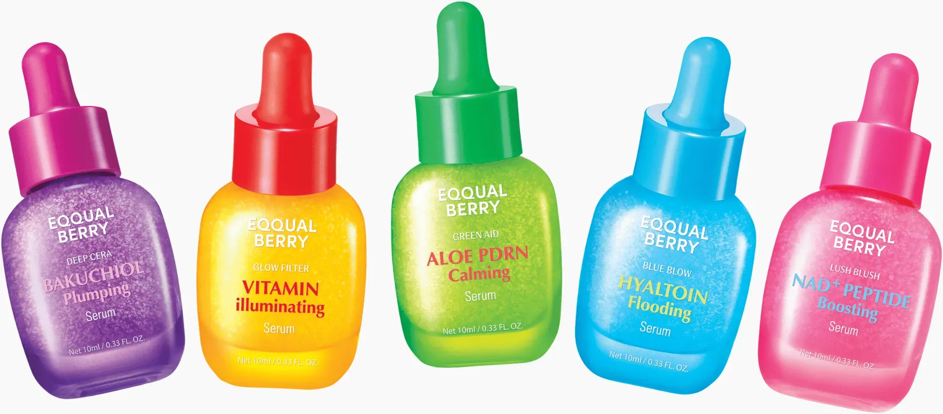 EQQUALBERRY Serum Minis Discovery Kit 5x10ml