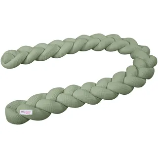 babybay babybay® Nestchenschlange Waffelpiqué geflochten 180 cm