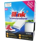 Blink Schmutzradierer mit Zwischenschicht, Schwamm für Wände, Tapeten, Schuhe, Autos, 6 Stück