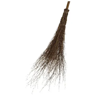 Floraworld Reisigbesen Bambus mit Stiel 220 cm