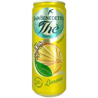 San Benedetto 24x San benedetto Eistee Zitrone The' Limone Dose 330 ml tea the erfrischend