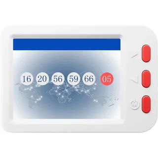LNOYGN Automatische Lotterie Ball Maschine, USB Powered AI Lotterie Nummer Picker, Lucky Number Generator Neuheit Geschenke für Weihnachten Väter Tag Mütter Tag