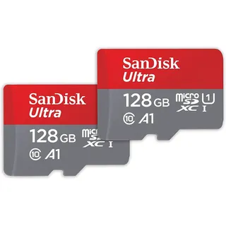 UHS-I U1 A1 140 MB/s 128 GB 2er Set