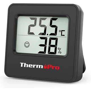 Thermopro TP157 Mini Hygrometer Thermometer Innen 0.5°C Präzise Raumthermometer L