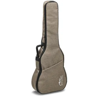 LUTHIER Manuel RODRÍGUEZ Gitarrentasche/Gig Bag für Konzertgitarre 4/4 - Hochwertiges Cordura - reißfest, wasserbeständig - 20 mm Polsterung - Luxus-Rucksackgurte - großes Zubehörfach - Farbe Marrón