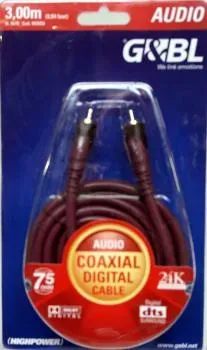 G&BL HEDD koaxiales Digital-Cinchkabel HEDD3 (3m)