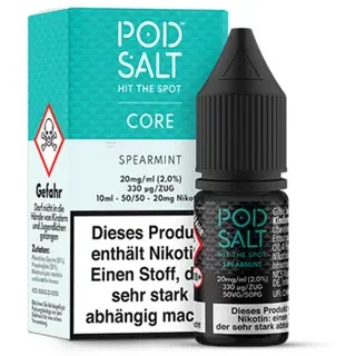 Pod Salt Spearmint NicSalt Liquid 10ml / 11mg