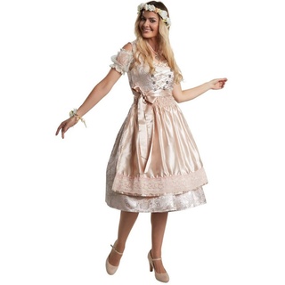 Tectake tectake® Frauenkostüm Midi-Dirndl Traunstein Modell 2