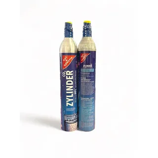 Gut&Günstig CO2 Zylinder Kartusche 60L VOLL Kohlensäure Art Sodastream