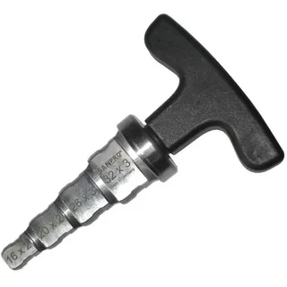 Sanpro Kalibrierer / Entgrater für Verbundrohr 16x2, 20x2, 26x3, 32x3