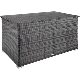 Tectake tectake® Auflagenbox, mit Aluminiumgestell Oslo, 145x82,5x79,5cm