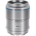 Sirui Sniper 16mm F1.2 APSC für Fujifilm X-Mount silber - Zum Sonderpreis