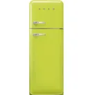 SMEG FAB30RLI5 - Freistehender Kühl-Gefrierkombi mit 5 Jahre Garantie, Designlinie 50's Style, Limettengrün, Anschlag Rechts, BxTxH: ca. 60 x 77 x 172 cm