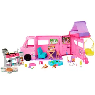 Barbie Spielzeug-Auto Super Abenteuer Camper rosa