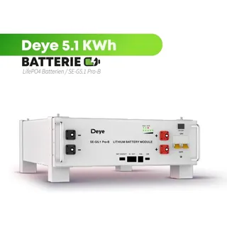 DEYE SE-G5.1 Pro-B Batteriespeicher 5 kWh