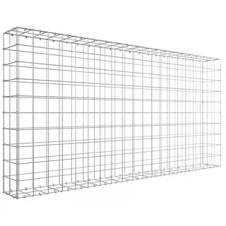 Gabiona Gabione 200 x 100 cm Stahl, Maschenbreite: 100 mm, Maschenhöhe: 100 mm)