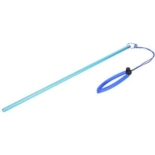 KIMISS Aluminium Tauchstange, Tauchstab Zum Tauchen, Zeiger aus Aluminiumlegierung, Taucherstab aus Aluminiumlegierung, Tickle Pointer Stick mit Messband (schwarz) (Blau)