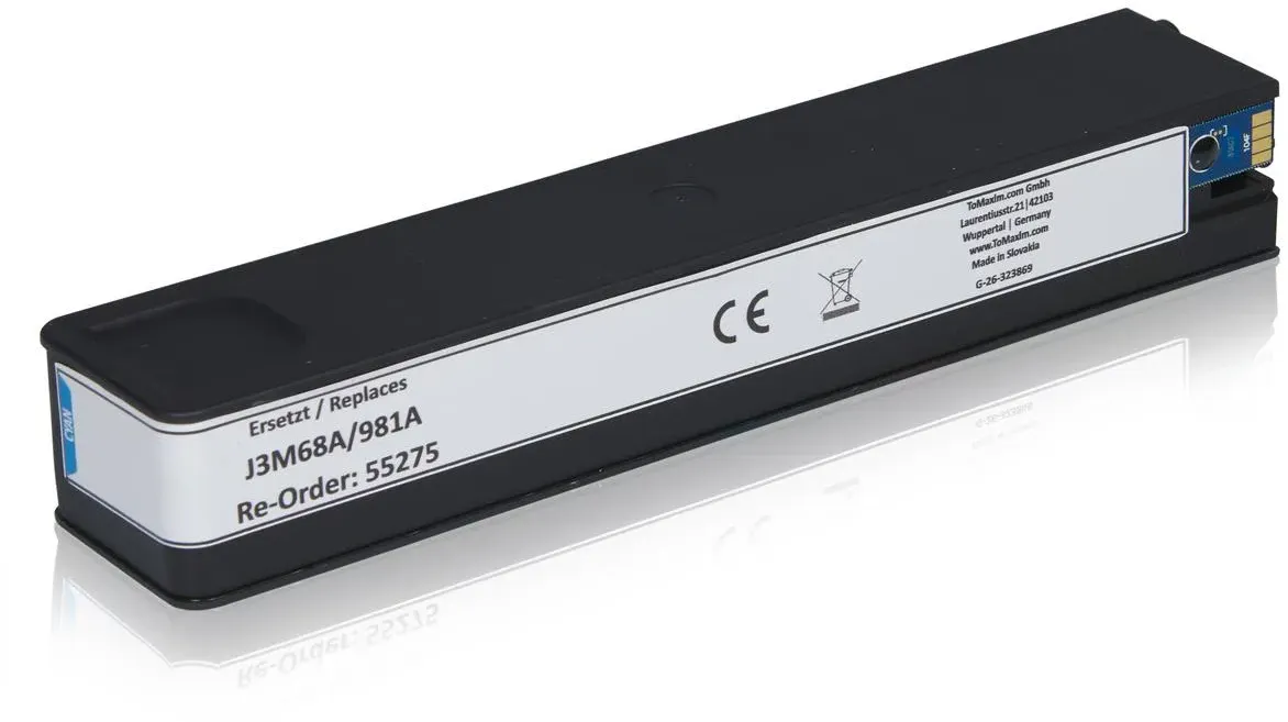 Kompatibel zu HP J3M68A / 981A Tintenpatrone, cyan
