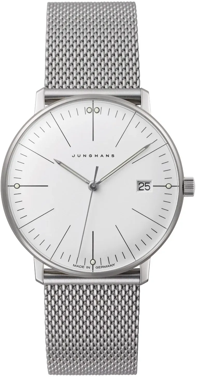 Junghans 47/4250.46 max bill Damenuhr mit Saphirglas