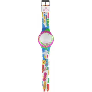 Uhr Zitto FLASH EDITION ZITTO MINI SUMMERTIME Silicone Gef?rbt 36mm