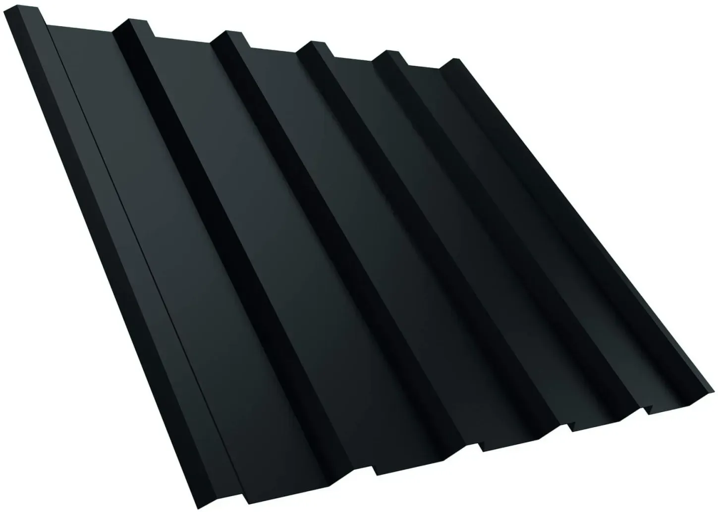 Trapezblech T35MD | Dach | Aluminium 0,70 mm | 25 μm Polyester | 7016 - Anthrazitgrau