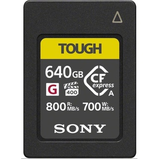 Sony CFexpress 640GB Typ A 800MBs / 700 MBs | 200,00€ Winter-Cashback 605,96€ Effektivpreis