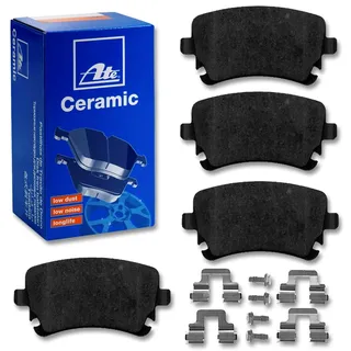 ATE CERAMIC Bremsbeläge hinten für Golf 5 6 Passat 3C Caddy 3 Jetta 3