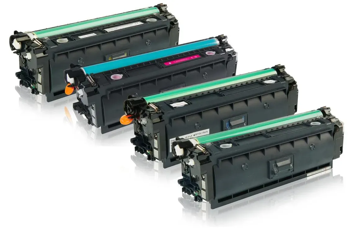 Multipack kompatibel zu Canon 0461C001 / 040H enthält 4x Tonerkartusche