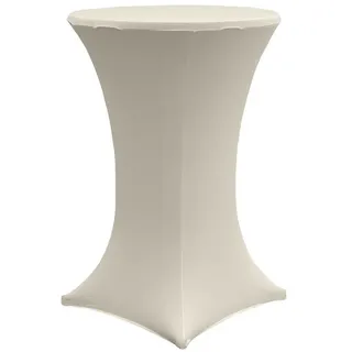 Trutzholm Stehtischhusse Stretch 60 cm Beige