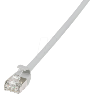 Logilink Netzwerkkabel (STP, Cat.6a, U/FTP Grau 1,5 m