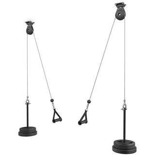 Marbo Sport 2 Kabelzüge zur Deckenbefestigung schwarz