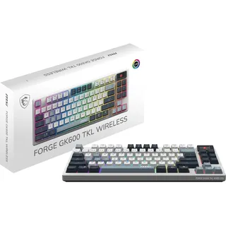 MSI Forge GK600 – Tastatur – Hotswap-fähig – TKL
