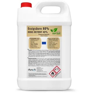 5L Essigsäure 80% Premium Qualität Essigessenz