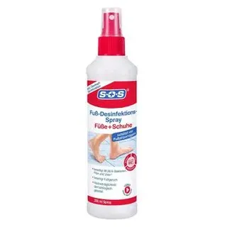 SOS Fuß-Des­in­fektions-Spray & Schuhe