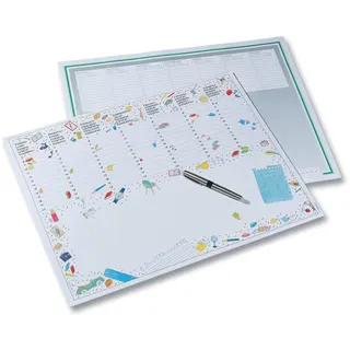 Bringmann 9934 - Schreibunterlage 44x56cm Papier 20 Blatt weiss