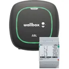 ABL 100000496 Wallbox ABL Pulsar Solar Bundle Ladestation 11 kW mit fest angeschlagenem Ladekabel und Energy Meter Pulsar
