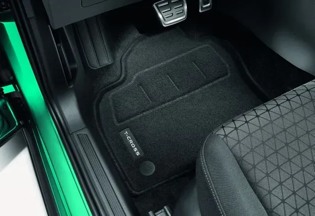 Volkswagen T-Cross VW Textilfußmatten 4er Satz